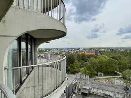 Möbliertes Apartment im Augsburger Hotelturm !
