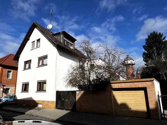 Stattliches 2-Fam.-Haus mit Garage in ruhiger, begehrter Lage im alten Teil Feudenheims