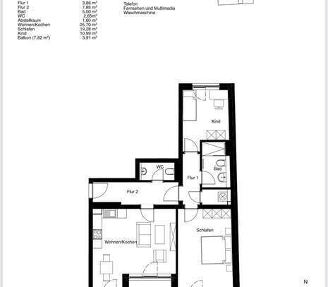 Suchen Nachmieter für 3 Zimmerwohnung Neubau Zweitbezug