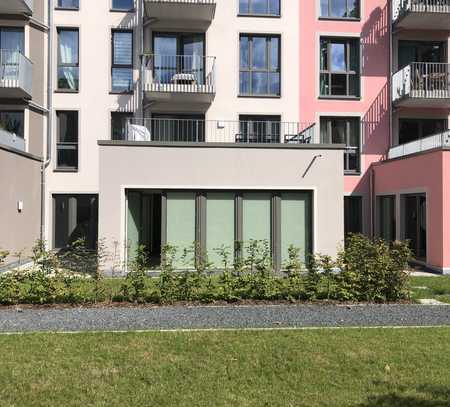 +++St.Georg "Terrassenwohnung mit eigenen Garten 2 Zimmer lichtdurchflutet +++