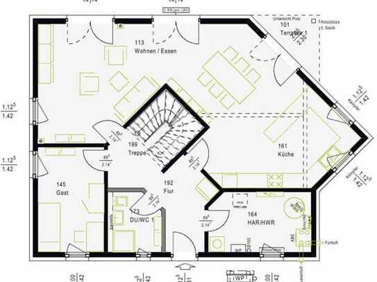 Ungewöhnliches Haus auf großem Grundstück inkl. PV-Anlage