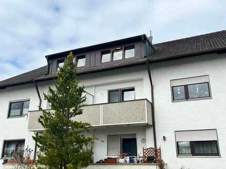 Gepflegte 2-Raum-Dachgeschosswohnung mit Balkon in Olching