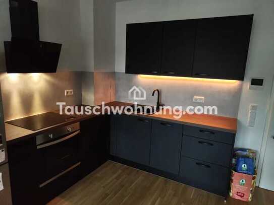 Tauschwohnung: Moderner Neubau 2. Etage mit Balkon und EBK in Connewitz
