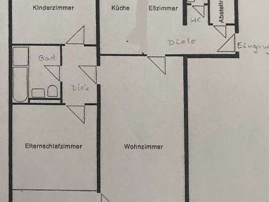 3 ZKB frisch renoviert KO-Karthause