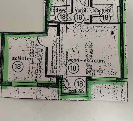 Helle, ruhige, zentrale 2-Zimmer-Wohnung in Stuttgart-Mitte