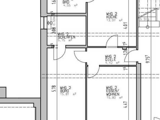 Charmante Wohnung mit Gartenanteil in Marburg