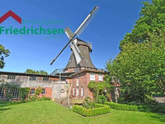 Historische Windmühle mit 2 separaten Wohneinheiten