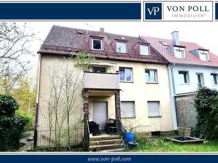 3-Familienhaus-Hälfte in Nürnberg-Ziegelstein zum Eigennutzen oder als Rendite-Immobilie.