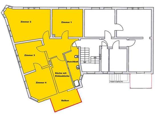 4-Zimmer-Wohnung / 12.2024 neue Fenster und Fassade