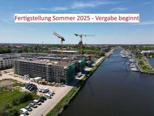 Fertigstellung Sommer 2025 - Gastronomie an der neuen Promenade am Ryck