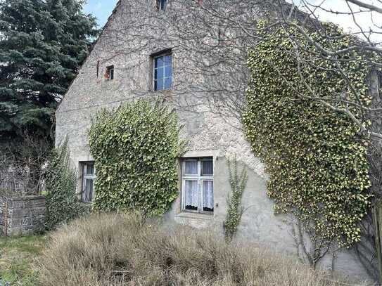 Denkmal-Ensemble-Büdnerhaus, Stallgebäude & Scheune mit Sanierungsbedarf