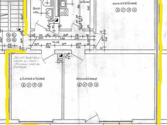 Vollständig renovierte 3-Zimmer-Wohnung mit Balkon in Hanau