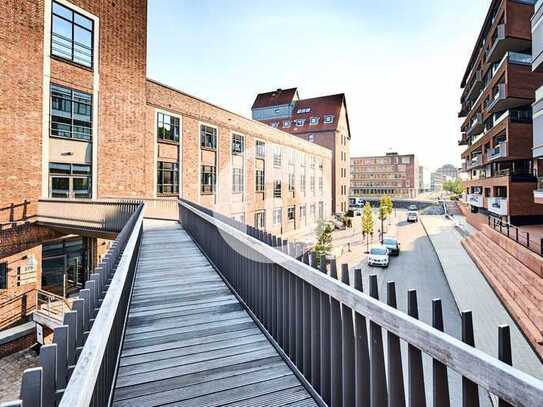 bürosuche.de: Kaispeicher - Loftbürofläche mit Dachterrasse und Elbblick in Hamburg!