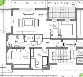 Geschmackvolle, gepflegte 3-Zimmer-Wohnung mit geh. Innenausstattung mit Balkon und EBK