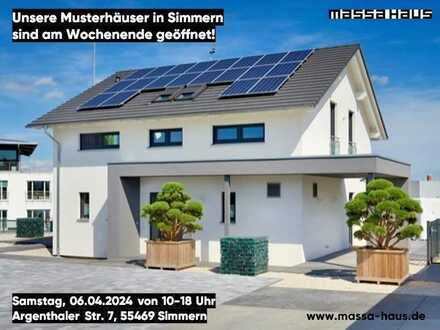 Samstag, 06.04.2024 von 10-18 Uhr - Hausbesichtigung und Beratung bei massa haus in Simmern!