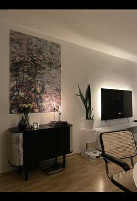 Luxuriöse 3-Zimmer-Wohnung zur Untermiete im wunderschönen Westend-Süd - voll- bzw. teilmöbliert