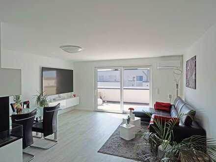 Neubauwohnung mit Penthouse Flair: Moderne, offene 1(3*)-Zimmer-Dachgeschosswohnung in bevorz. Lage