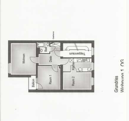 Gemütliche 3-Zimmer Wohnung mit Balkon in Mönchengladbach