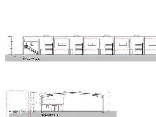 Neubau Lager und Produktionshallen in Berlin - Spandau ab 1500m2 zur Miete