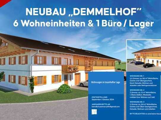 Hochwertige Neubau-Wohnungen in gefragter Lage. Traum Bergblick
