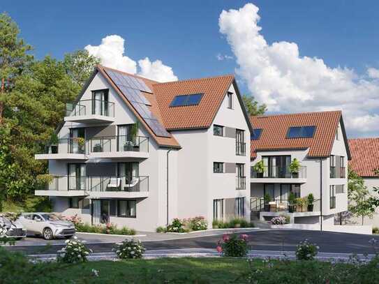 MODERN | HOCHWERTIG | NEU: luxuriöse Neubau 3,5 Zimmer Wohnung in Rutesheim