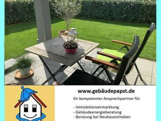 RESERVIERT!!! Idylle am Stadtrand: Sonnige, großzügig geschnittene Erdgeschosswohnung mit Garten