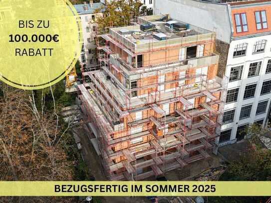 Traumhafte 4 Zi.-Wohnung mit Dachterrasse, Energieeffizienz A+, im ruhigen&sonnigen Innenhof