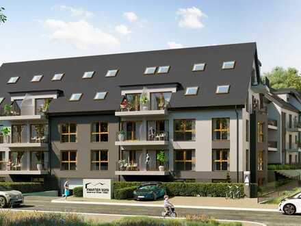 3-Zi.-Wohnung mit Dachterrasse und Balkon, zentrumsnah.