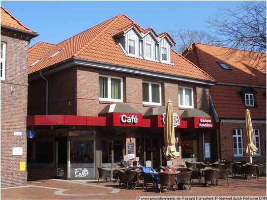 geräumige Oberwohnung mit Balkon im Zentrum von Westerstede