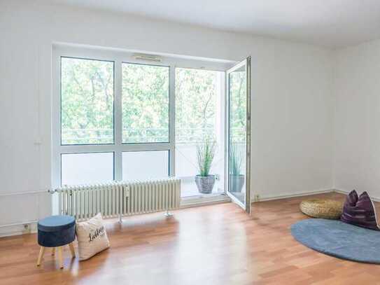 2-Raum-Wohnung mit Balkon unweit vom Stadtzentrum entfernt