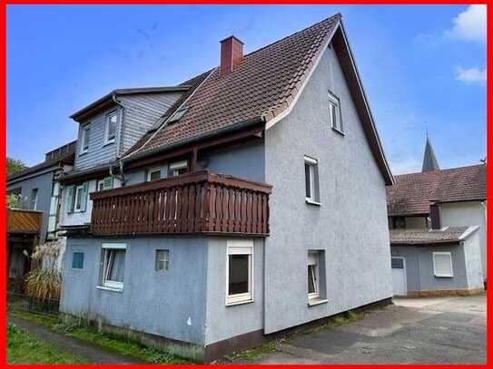 Klein aber Fein! Doppelhaushälfte mit Garage u. ausgebautem Nebengebäude