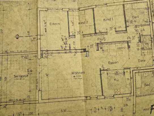 Modernisierte Wohnung mit vier Zimmern und Balkon in Dorsten