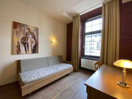 Möbliertes 1-Zimmer-Apartment in der historischen Zwirnerei | ab 01.09.2023