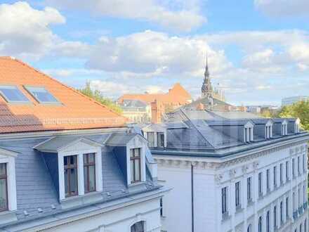Historismus in seiner schönsten Form ... Dachgeschosstraum im Leipziger Waldstraßenviertel