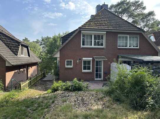 Doppelhaushälfte mit 2 Terrassen, Balkon, Wintergarten, Garage & Kamin in Nähe von Naturschutzgebiet