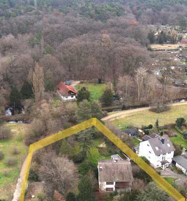 Traumhaftes 2636 m² Filet-Grundstück mit Hausbestand in bester Lage zu verkaufen