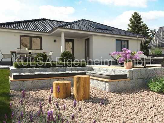 Ebenerdiges Wohnvergnügen im massiven Bungalow mit überdachter Terrasse, bei Bad Salzungen und Bad L