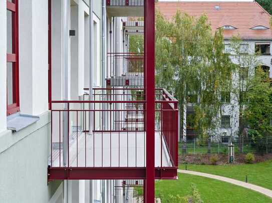 Neubau! 3-Raumwohnung mit zwei Bädern und Balkon!