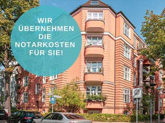 KAPITALANLAGE in Steglitz - verm. 4-Zi.-Wohnung mit Balkon - wir übernehmen die Notarkosten für Sie!