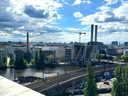 Urbanes Wohnen am Wasser: Möblierte Single-Wohnung in Friedrichshain!