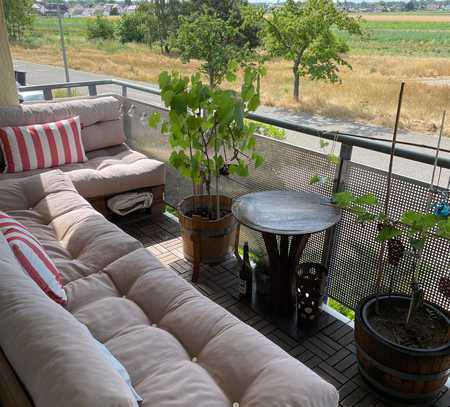 Schöne 3-Raum-Wohnung mit Balkon und Garage in Germersheim