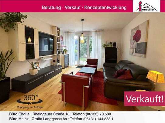 Neuwertige Maisonette-Wohnung mit Terrasse und großem Garten in schöner Lage