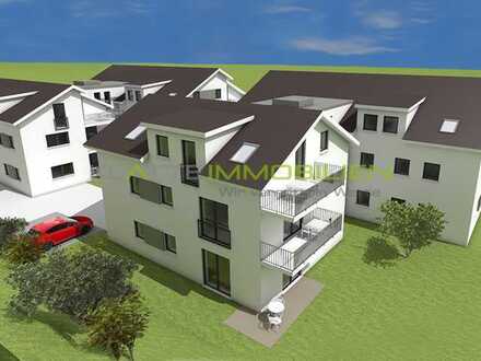 Neubau/Erstbezug - Attraktive 4,5-Zi.-DG-Wohnung mit Balkon in Bad Wurzach/Arnach zu verkaufen