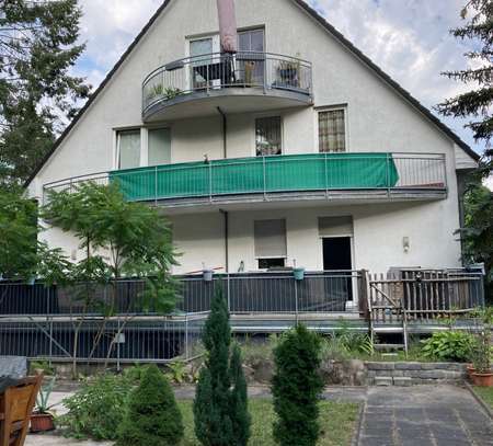 Familien Oase in Mahlsdorf, mit 94m², 3 Zimmer, DG, Terrasse, Gemeinschaftsgarten