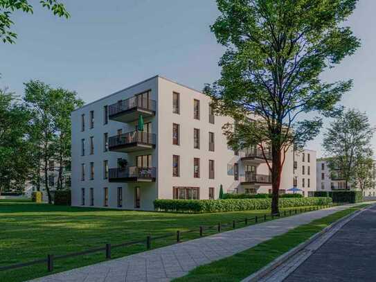 Wohnen im Kronenpark - 2 Zimmer im Neubau mit Terrasse oder Balkon