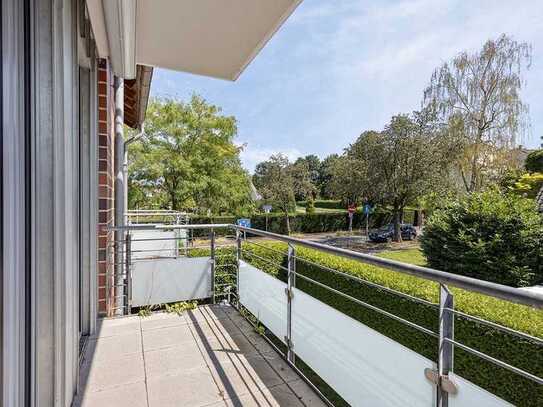 Geräumige 2-Zimmer-Eigentumswohnung mit Gäste-WC, Stellplatz und Balkon