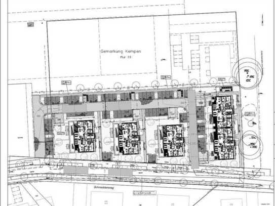 Baugenehmigung!!! Baugebiet Kempener Westen, Grundstück Schmeddersweg | 5 Mehrfamilienhäuser