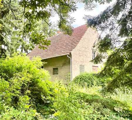 LEHNITZSEE-IMMOBILIEN: Landhaus Idylle mit Naturgarten in Seenähe