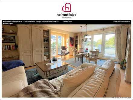 Maisonette der Extraklasse: 114m² mit Balkon, Garage, Stellplatz und einer Fülle von Vorzügen