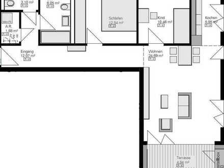 3 Zimmer Wohnung zu vermieten
